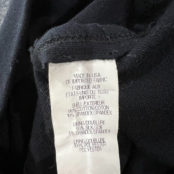 Helmut Lang Black Sheath Bodycon Asymmetrical Hem Dress $345 - Picture 13 of 13